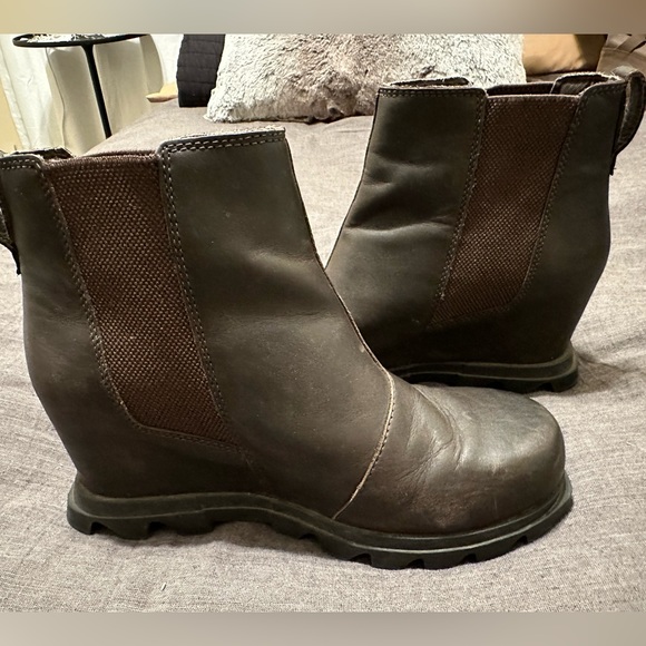 Sorel wedge booties women’s - Picture 3 of 7